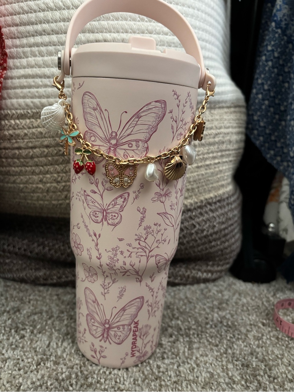 Hydrapeak Butterfly Water Bottle NWOT